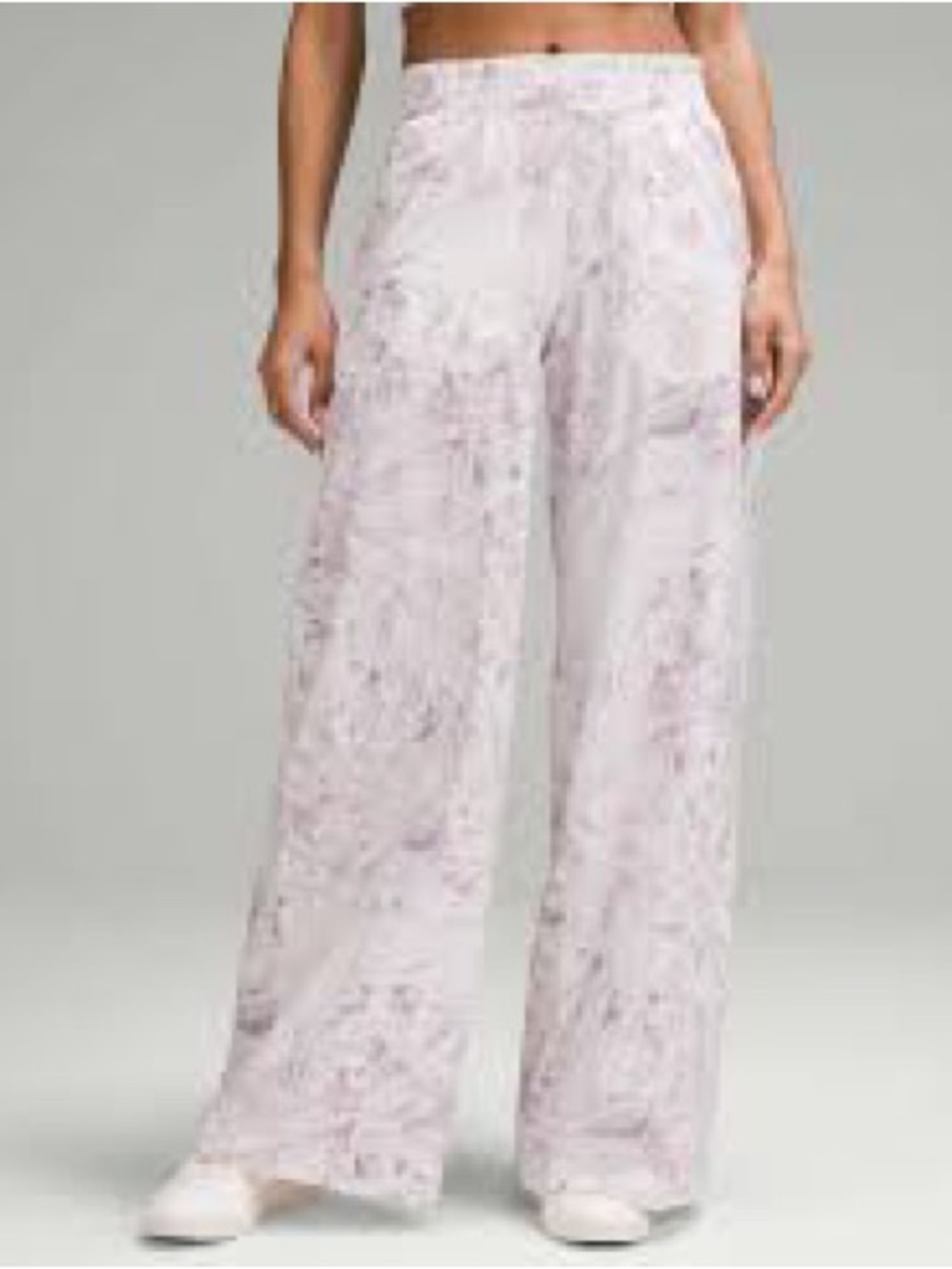 Lululemon Swift Mid-Rise Wide-Leg Pants Marble Print 2